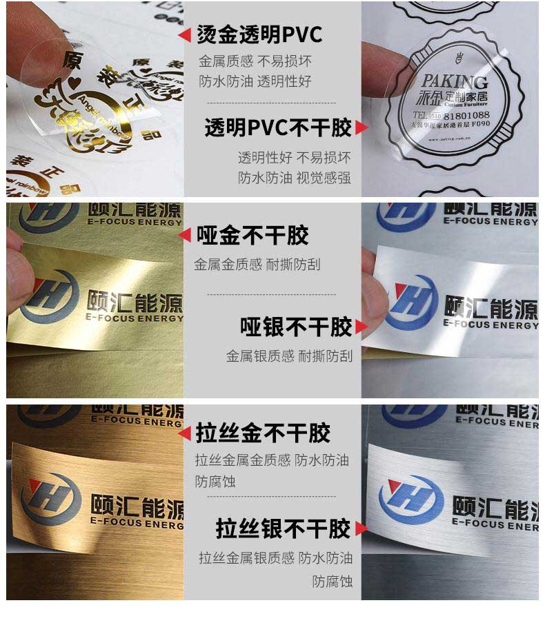 不干膠標(biāo)簽印刷的四大種類及其材質(zhì)  第2張