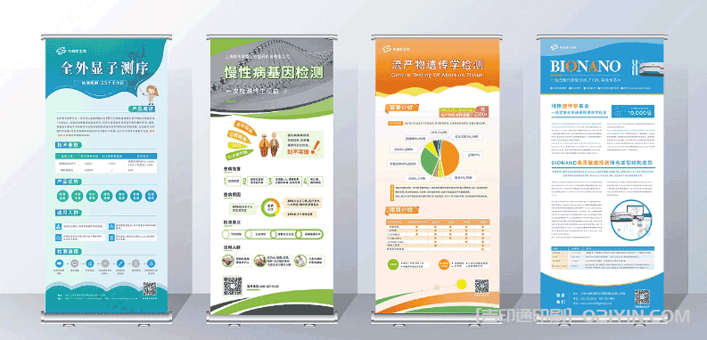 生物醫藥易拉寶展架印刷  第4張