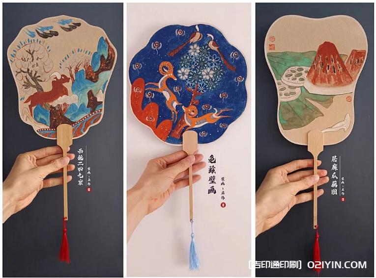 國風生宣手繪扇子獨家批發廠家  第1張